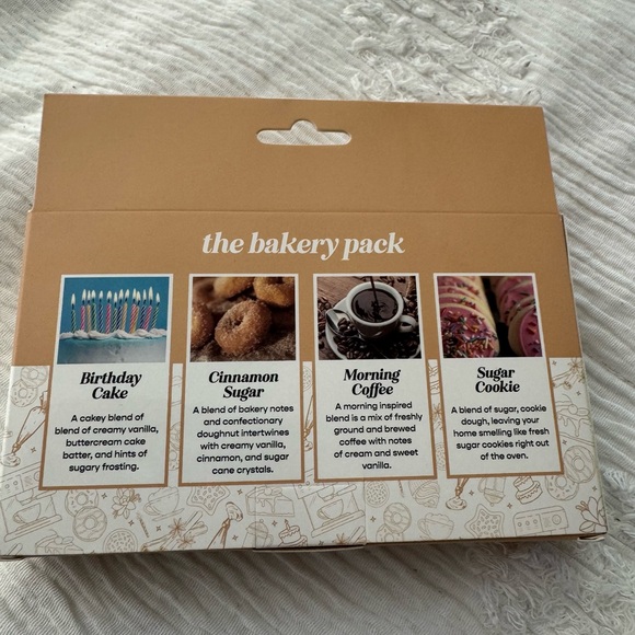 NEW Car Air Freshener Set of 4 - Bakery Pack Coffee, Donut, Cake, Cookie - Picture 5 of 8